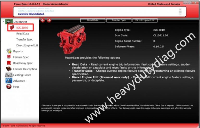 PowerSpec 12.0.0.29 Diagnostic Software – Heavy Duty Truck Diagnostic Tool